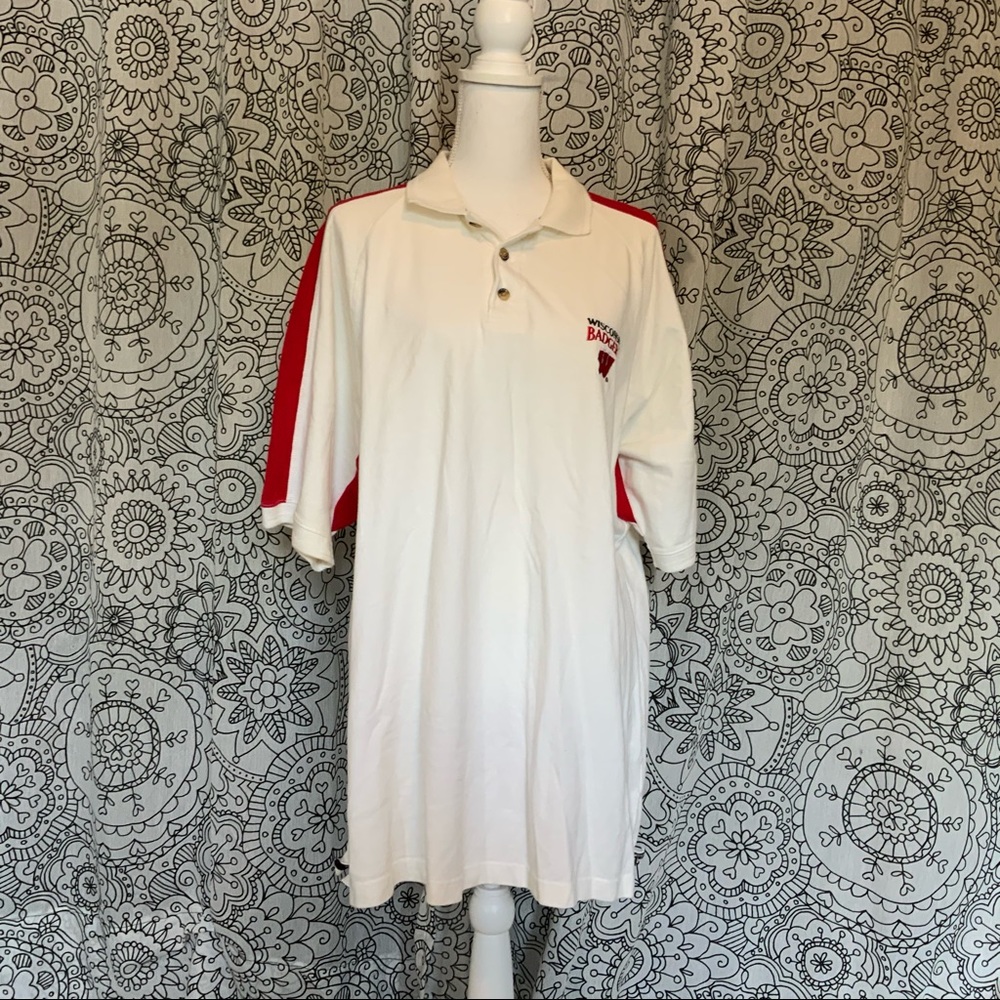 White Starter Vintage Badger Polo